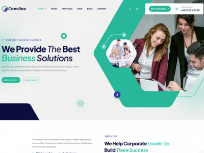 Consilox - Consulting Business WordPress Theme