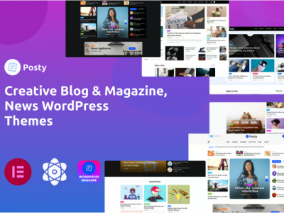 Posty - News Magazine WordPress Theme