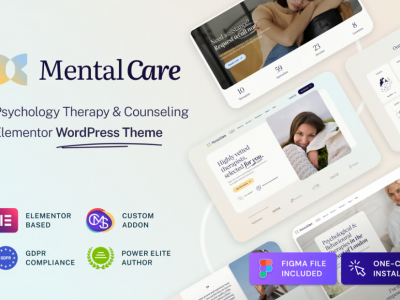 Mental Care - Therapy & Counseling WordPress Theme