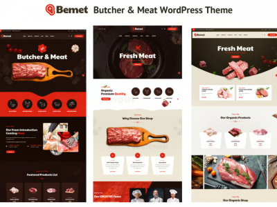Bemet - Butcher & Meat WordPress Theme
