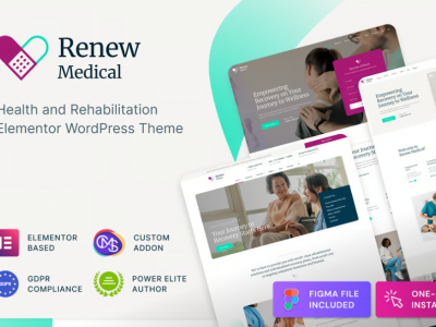 Renew Medical - Physiotherapy Rehab Clinic Theme