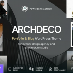 Archdeco - Architecture & Interior Design Theme