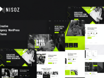 Nisoz - Creative Agency WordPress Theme