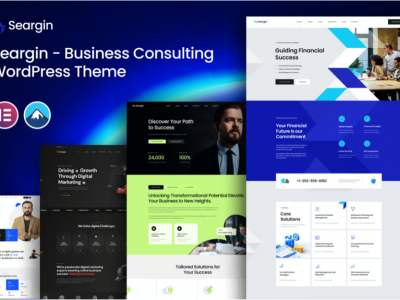 Seargin - Business Consulting WordPress Theme
