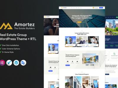 Amortez – Real Estate Group WordPress Theme