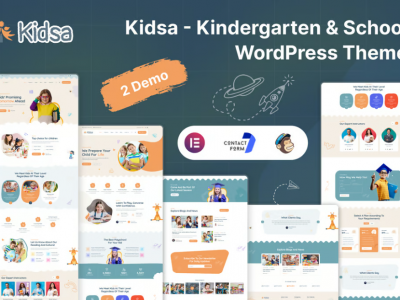 Kidsa - Kindergarten & School WordPress Theme