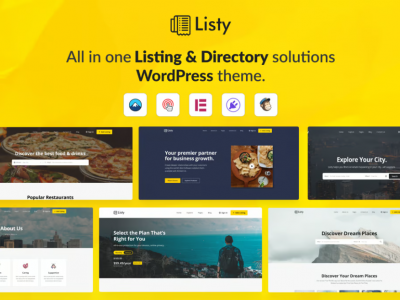 Listy - Listing & Directory WordPress Theme