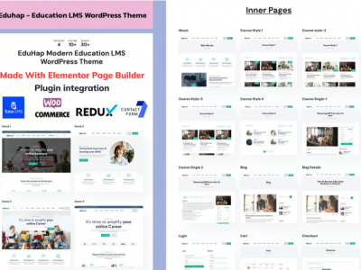 Eduhap - Education LMS WordPress Theme
