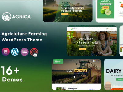 Agrica - Agriculture WordPress Theme