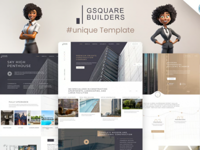 Gsquare - Real Estate Wordpress Theme.