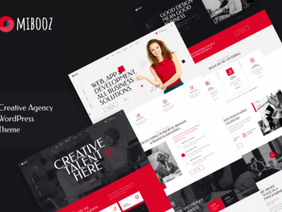Mibooz - Creative Agency WordPress Theme