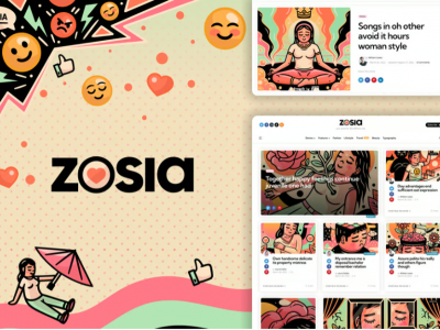 Zosia - Personal WordPress Blog Theme