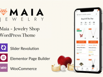 Maia - Jewelry Shop WordPress Theme