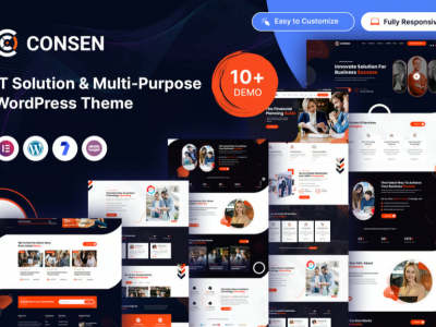Consen - IT Solution & Business WordPress Theme