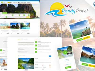 Trendy Travel - WordPress Theme