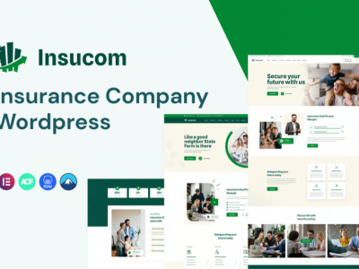Insucom - Insurance WordPress Theme