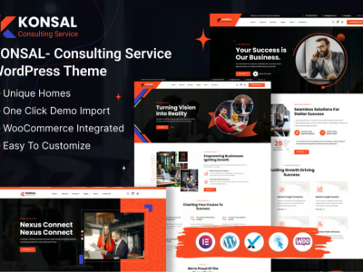 Konsal - Corporate Business & Consulting WordPress