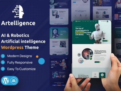 Artelligence | AI & Robotics WordPress Theme