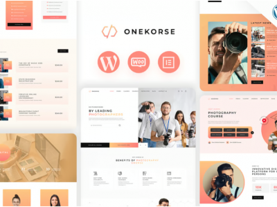 Onekorse - LMS Education Theme