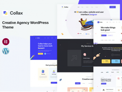 Collax - Creative Agency WordPress Theme