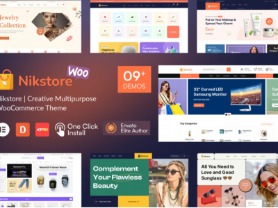 Nikstore Creative Multipurpose WooCommerce Theme