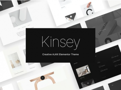 Kinsey – Creative AJAX Elementor Theme