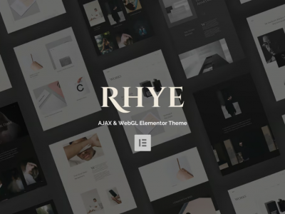 Rhye – Creative AJAX Elementor Theme