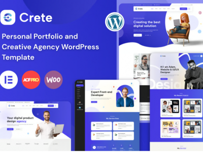 Crete - Portfolio and Agency WorPress Theme