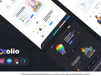 Xolio - Creative Agency & Portfolio WordPress Them