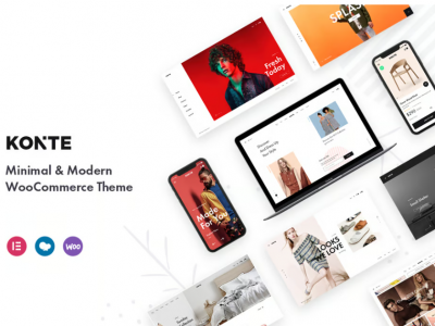 Konte - Minimal & Modern WooCommerce Theme