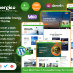 Energiso - Solar & Energy WordPress Theme