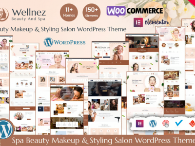 Wellnez – Beauty Spa Wellness WordPress Theme