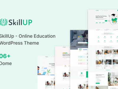 SkillUp - Online Education WordPress Theme