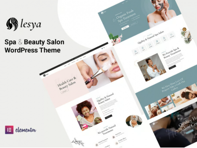 Lesya - Beauty Salon & Spa Massage WordPress Theme