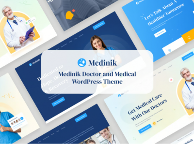 Medinik - Doctor & Medical WordPress Theme