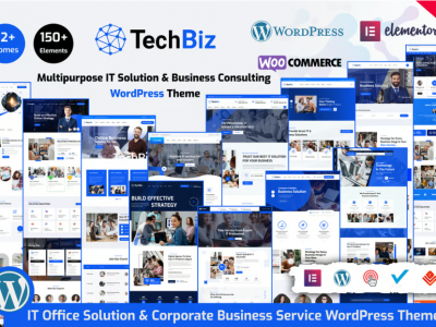 Techbiz - Multipurpose IT Solution Business Theme