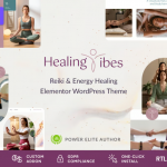 Healing Vibes - Reiki Meditation WordPress Theme