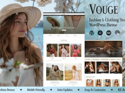 Vouge - Fashion Store WooCommerce Theme