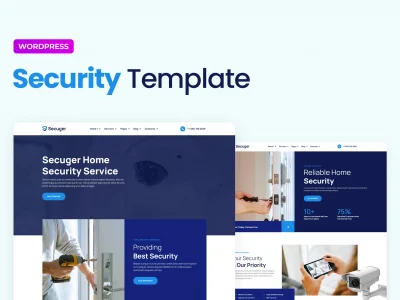 Secuger – Home Security Elementor Pro Template Kit