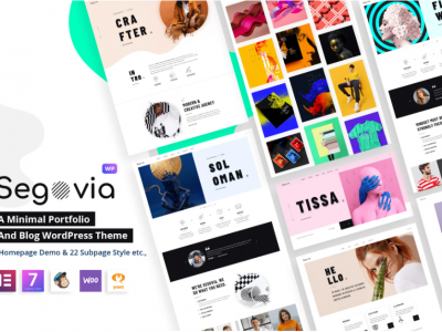 Segovia - A Minimal Portfolio And Blog Theme