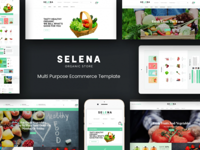 Selena - Organic Responsive Prestashop Theme
