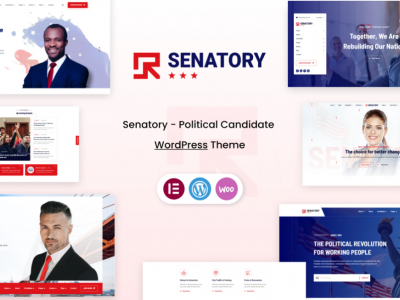 Senatory - Political Candidate WordPress Theme