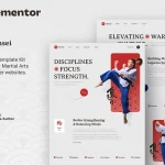Sensei – Martial Arts Club & Trainer Elementor Template Kit