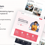 Seoprism - SEO & Digital Agency Elementor Template Kit