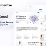 Sessi - Saas & Virtual Agency Elementor Template Kit