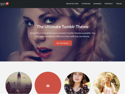 Seven Pro Tumblr Theme