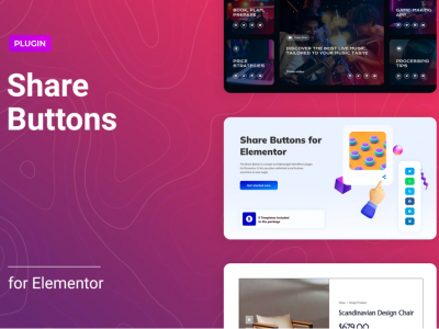 Share Buttons for Elementor