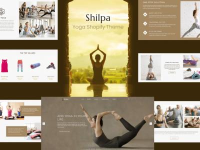Shilpa - Yoga Store & Fitness Shopify Theme