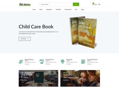 Shirley – Book Store Shopify Theme