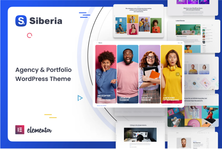 Siberia - Portfolio WordPress Theme